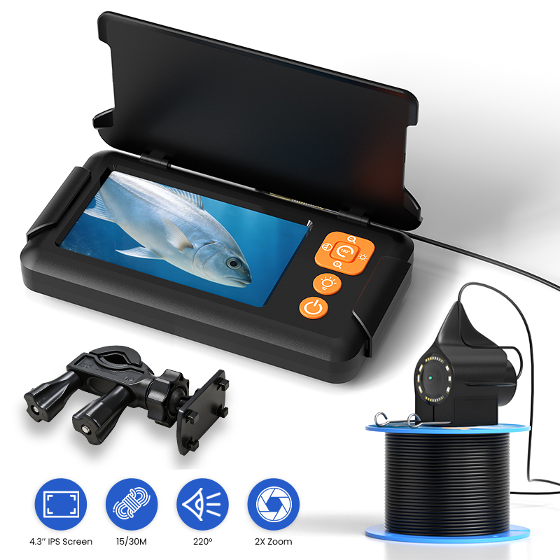 Fishing Depth Finder - Cámara de Pesca con Pantalla de