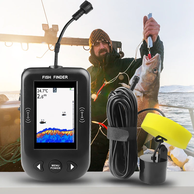 Sonda de Pesca Erchang XF03, 4 - Fishing Depth Finder reseña y precio