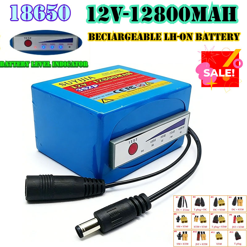 Batería de Litio 18650 3s2p 12 - Fish Finder Portable reseña y precio