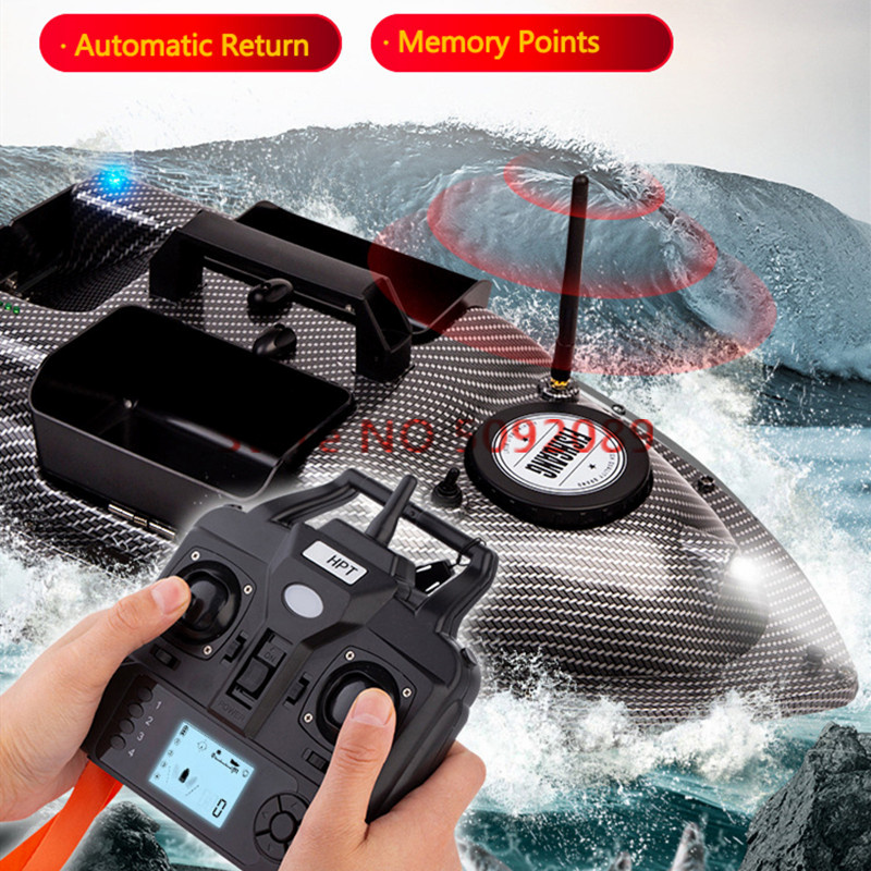 Barco de cebo de pesca con GPS - Fish Finder Transducer reseña y precio