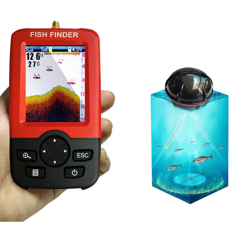 Sonda de Profundidad Portátil  - Fishing Depth Finder reseña y precio
