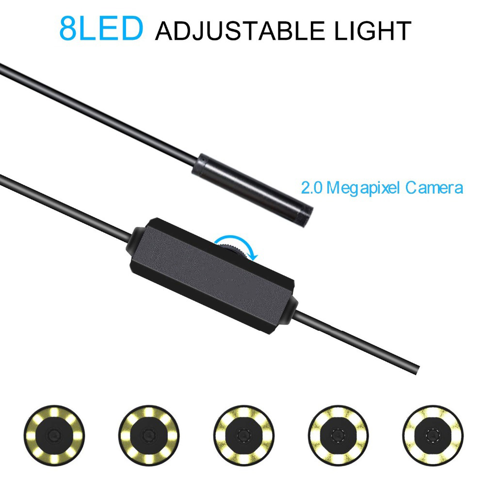 Minicámara de inspección de tu - Fish Finder Cable reseña y precio